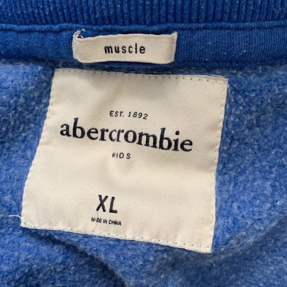 ABERCROMBIE KIDS royal blue sweater jacket size XL - Picture 2 of 12